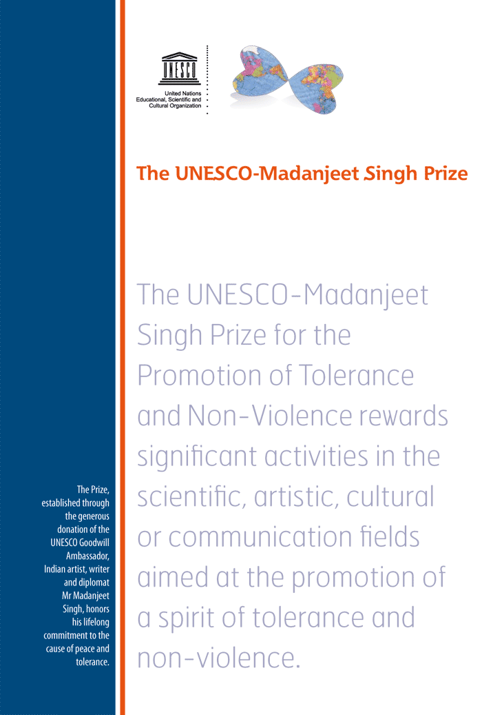 UNESCO-Madanjeet Singh Prize