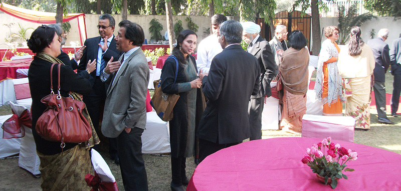 SAF Delegates interacting to each other