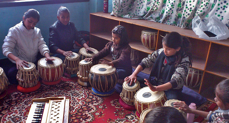 SAF Nepal give assistance to orphans