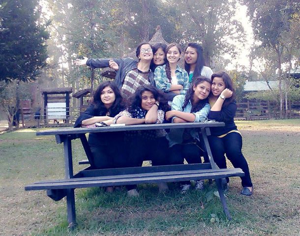 saf students in Chitwan Park