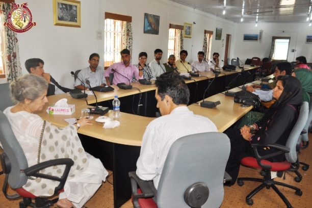 Meeting attended by Dr Syeda Hameed