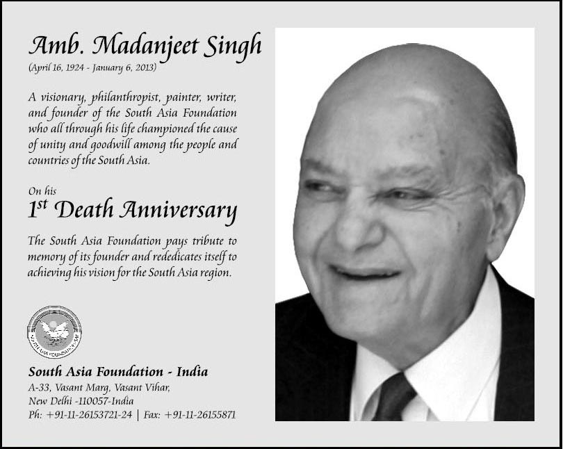 SAF Tributes Amb Singh