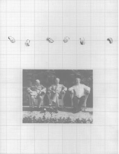 Gail Bourgeois. Cold War Pieces: Potsdam-6, 2014. inkjet print on Fabriano paper, 28x20cm