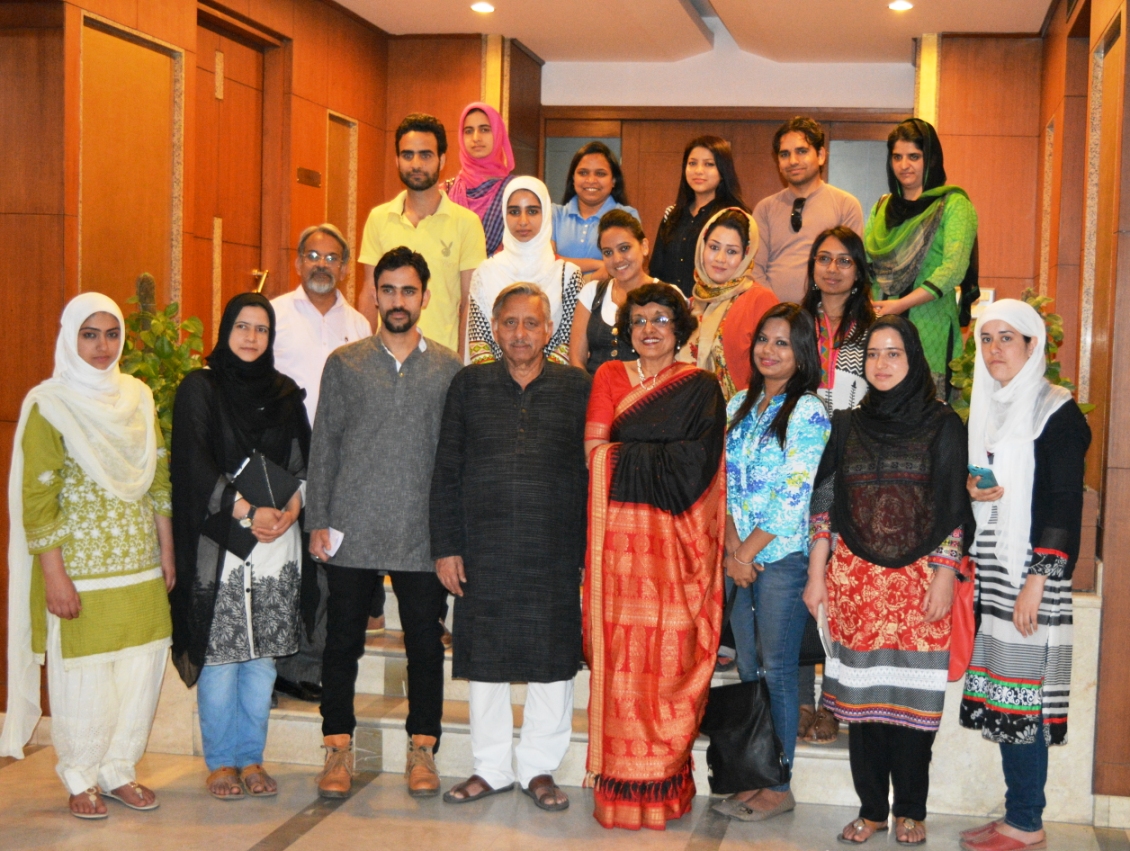 UMIKS Scholars at SAF-India Office during thr special classes at JMI