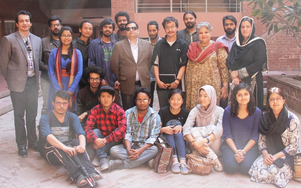 Dr. Nischal Nath Pandey, Chairperson, South Asia Foundation-Nepal Chapter Visited UNESCO Madanjeet Singh Institute of South Asian Arts, compiled by Sunil Binjola,SAF-India Director of Operation 