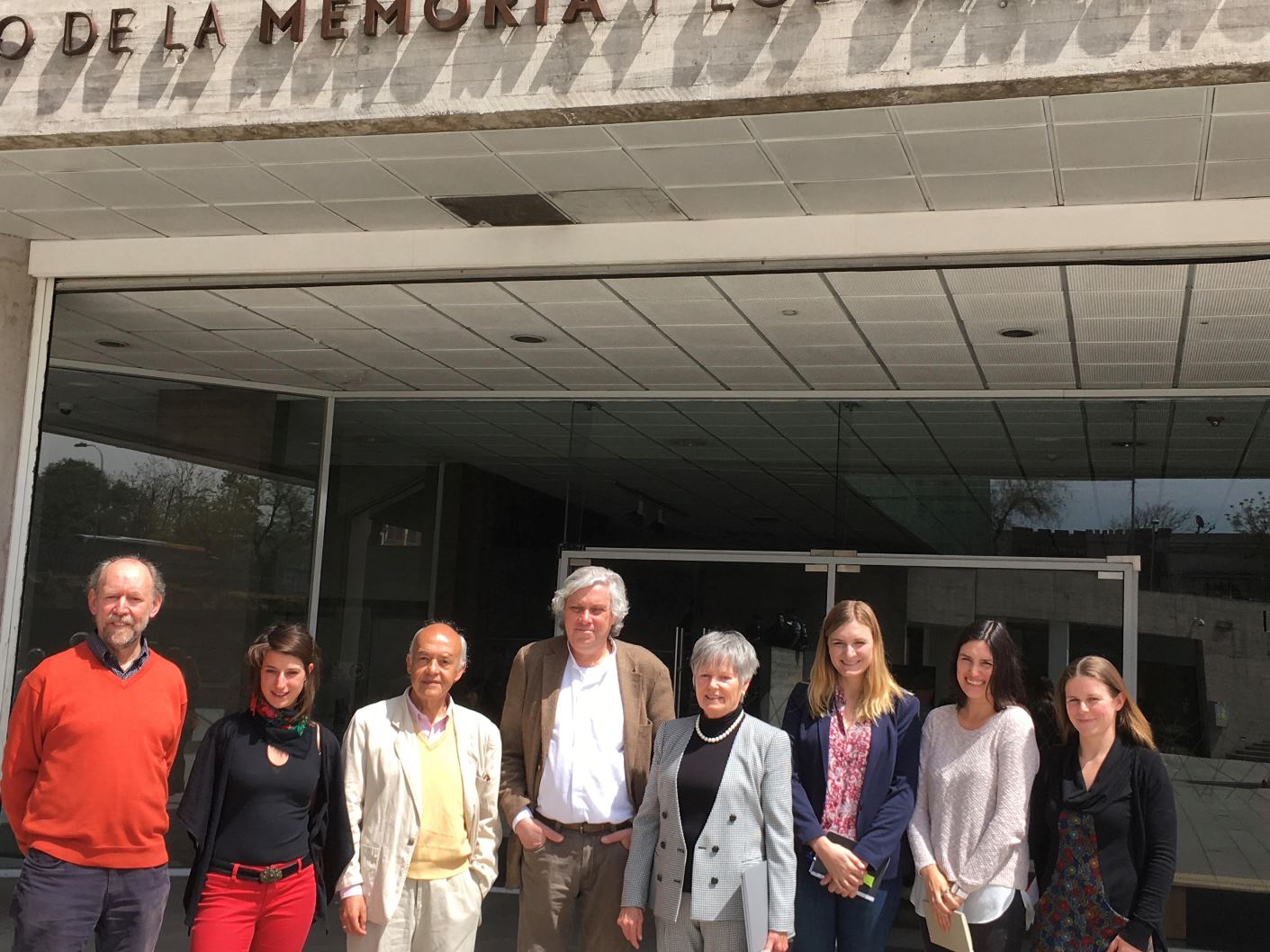Visit to the Museo de la memoria y los derechos Humanos, santiago