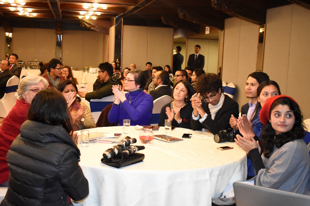 Meeting of SAF Alumni on a Dinner hosted by Dr. Nishchal Nath Pandey, Chaiperson-SAF Nepal