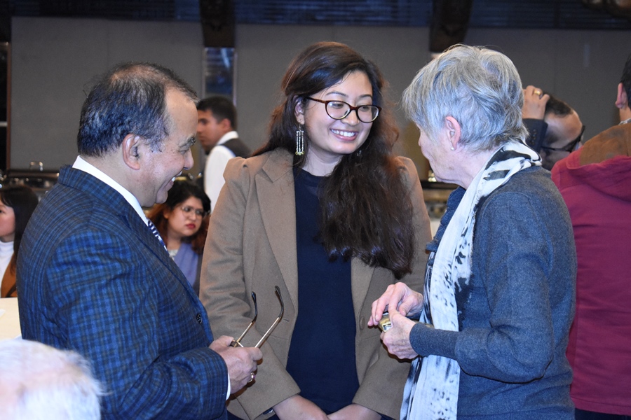 Meeting of SAF Alumni on a Dinner hosted by Dr. Nishchal Nath Pandey, Chaiperson-SAF Nepal