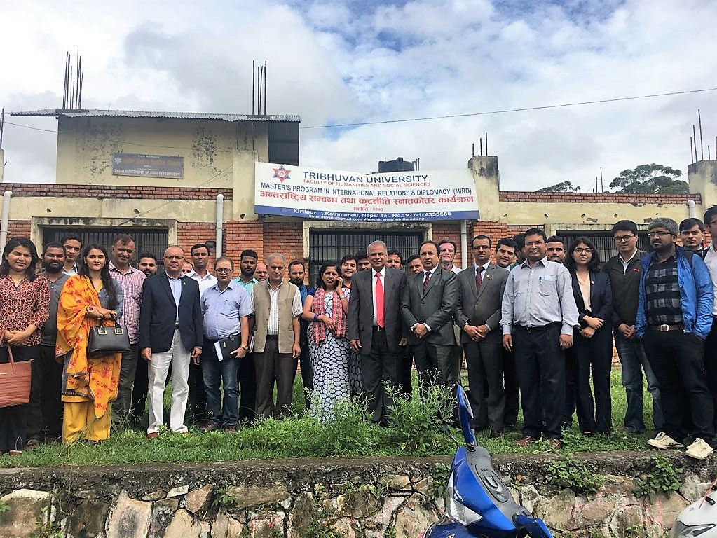 Group photograph of Tribhuvan University