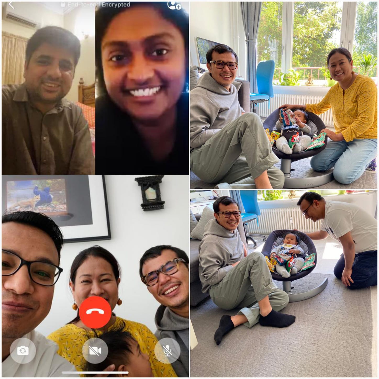 Mr Aziz hazara went to visit Raju and Sajana in Berlin