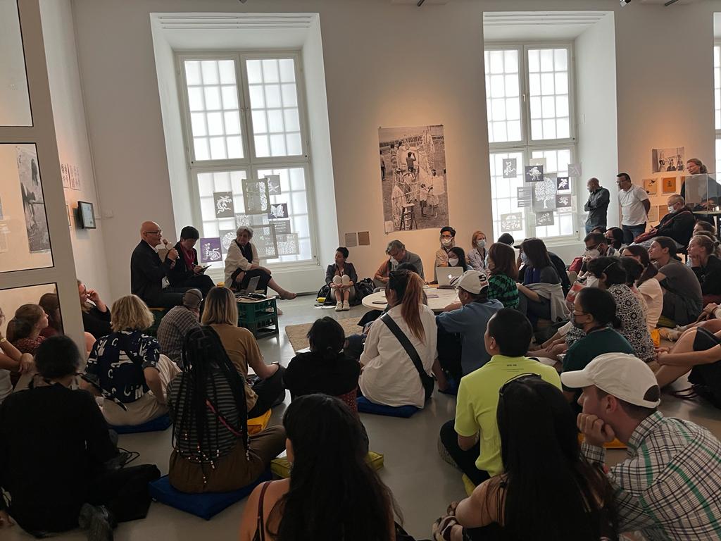 Session on art schools of Asia with Asian art archive in Documenta 15- Kassel Germany