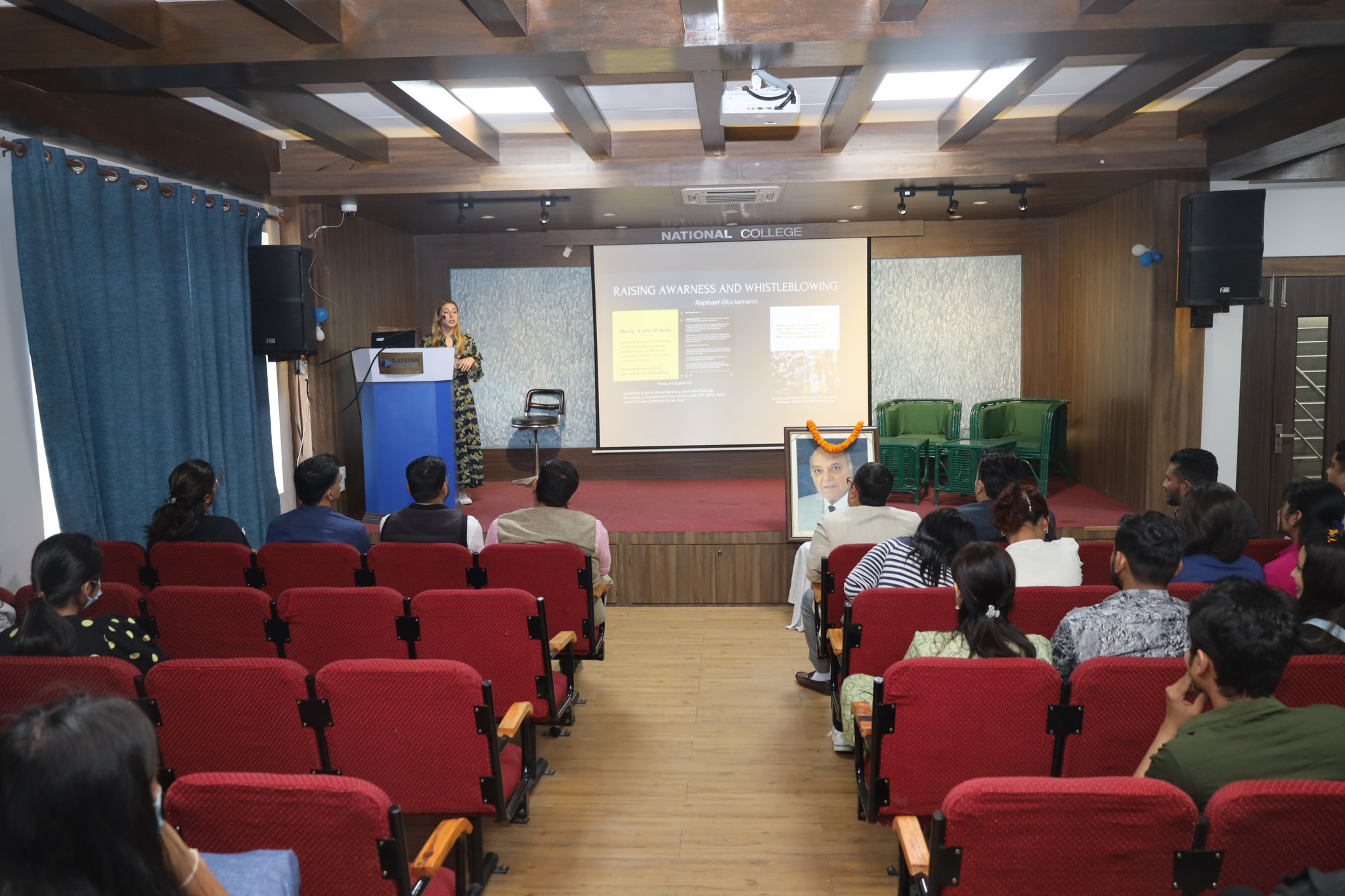 UMCDSRC, National College recently observed the birth anniversary of the UNESCO Goodwill Ambassador Madanjeet Singh