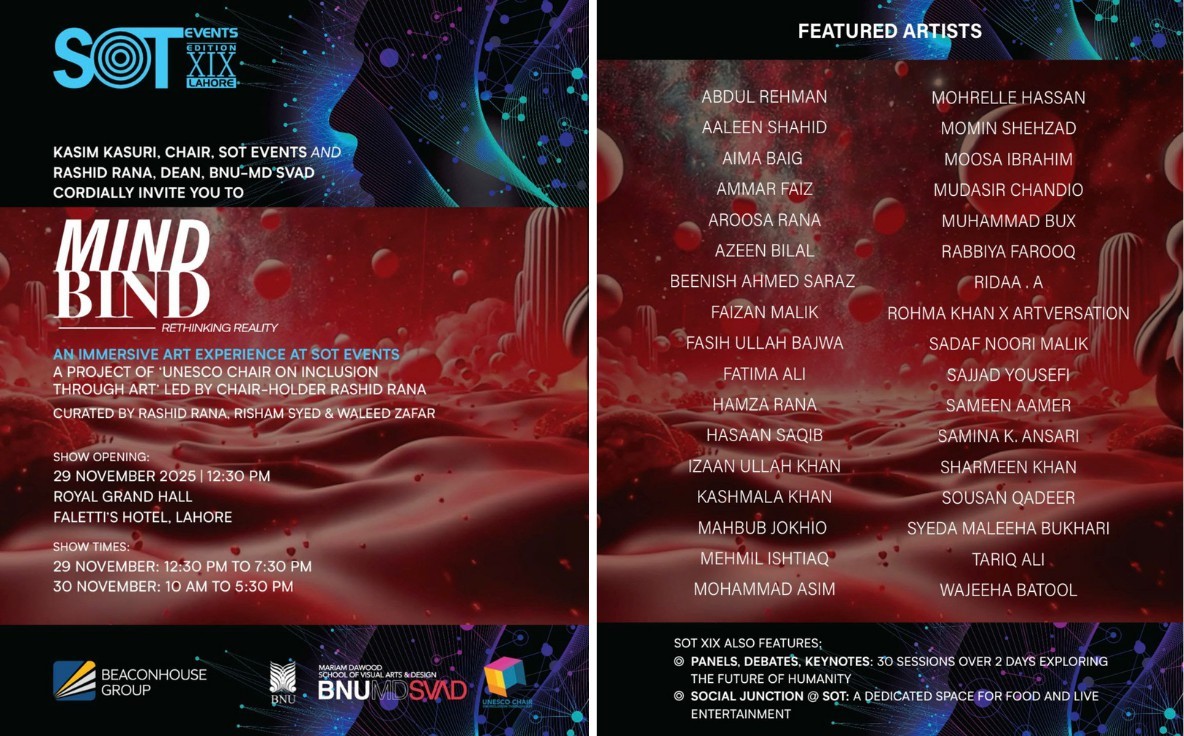 Mind Bind - Rethinking Reality at School of Tomorrow (SOT)