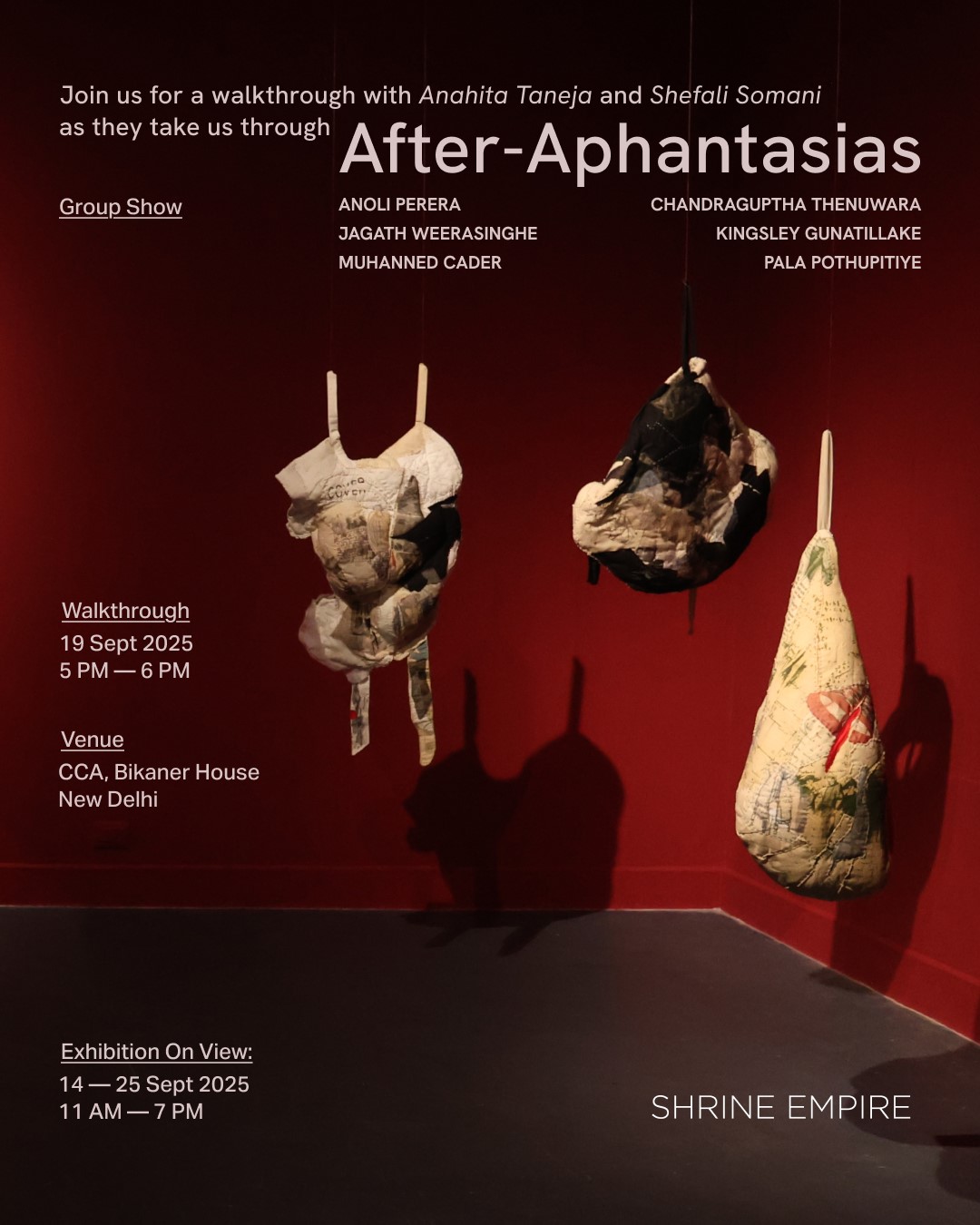 “Shrine Empire Presents: Hema Shironi’s UMISAA Solo and ‘After-Aphantasias’ Group Show on Homes, Borders, and Memory”