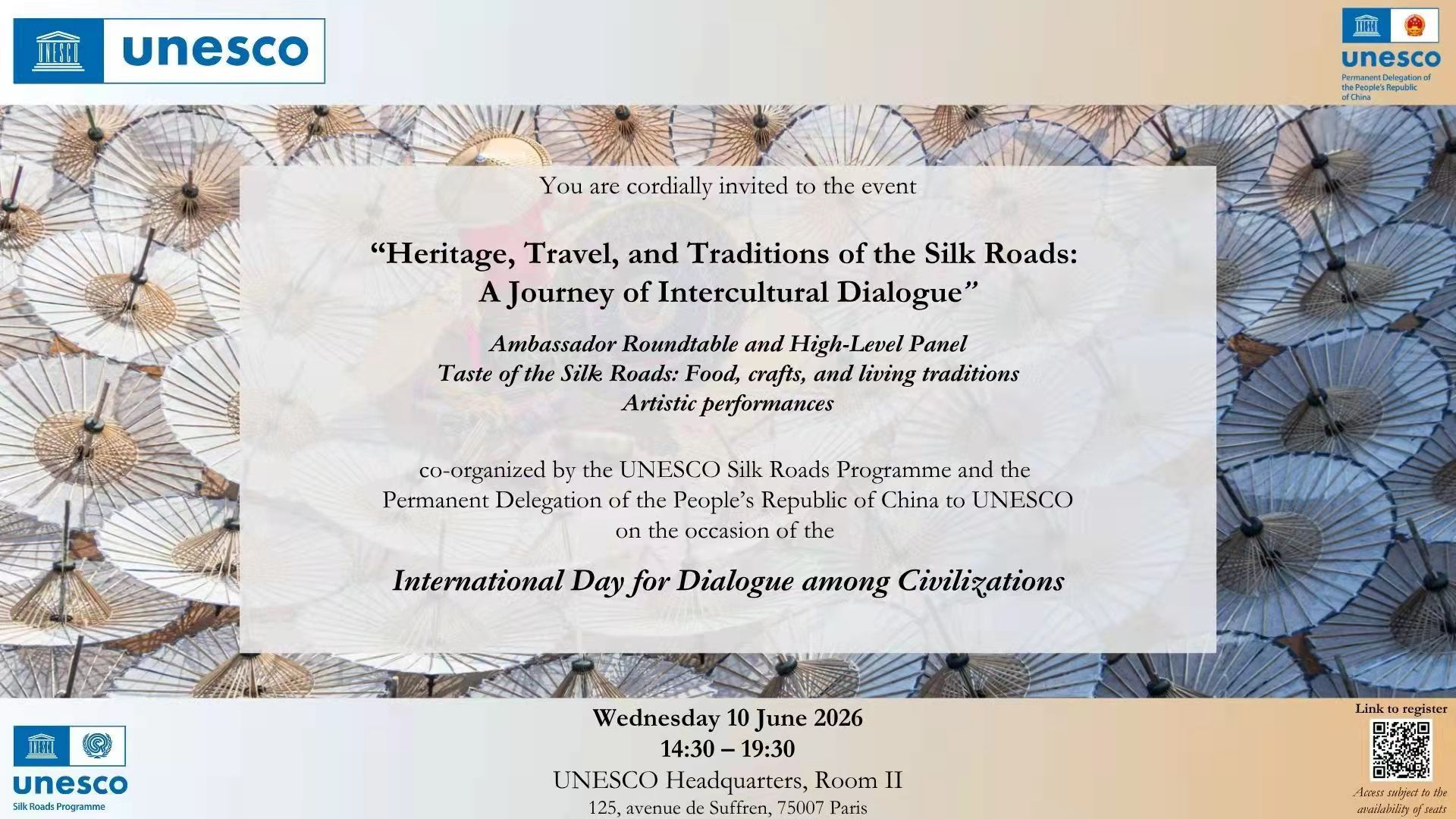International Day for Dialogue Among Civilizations 2026