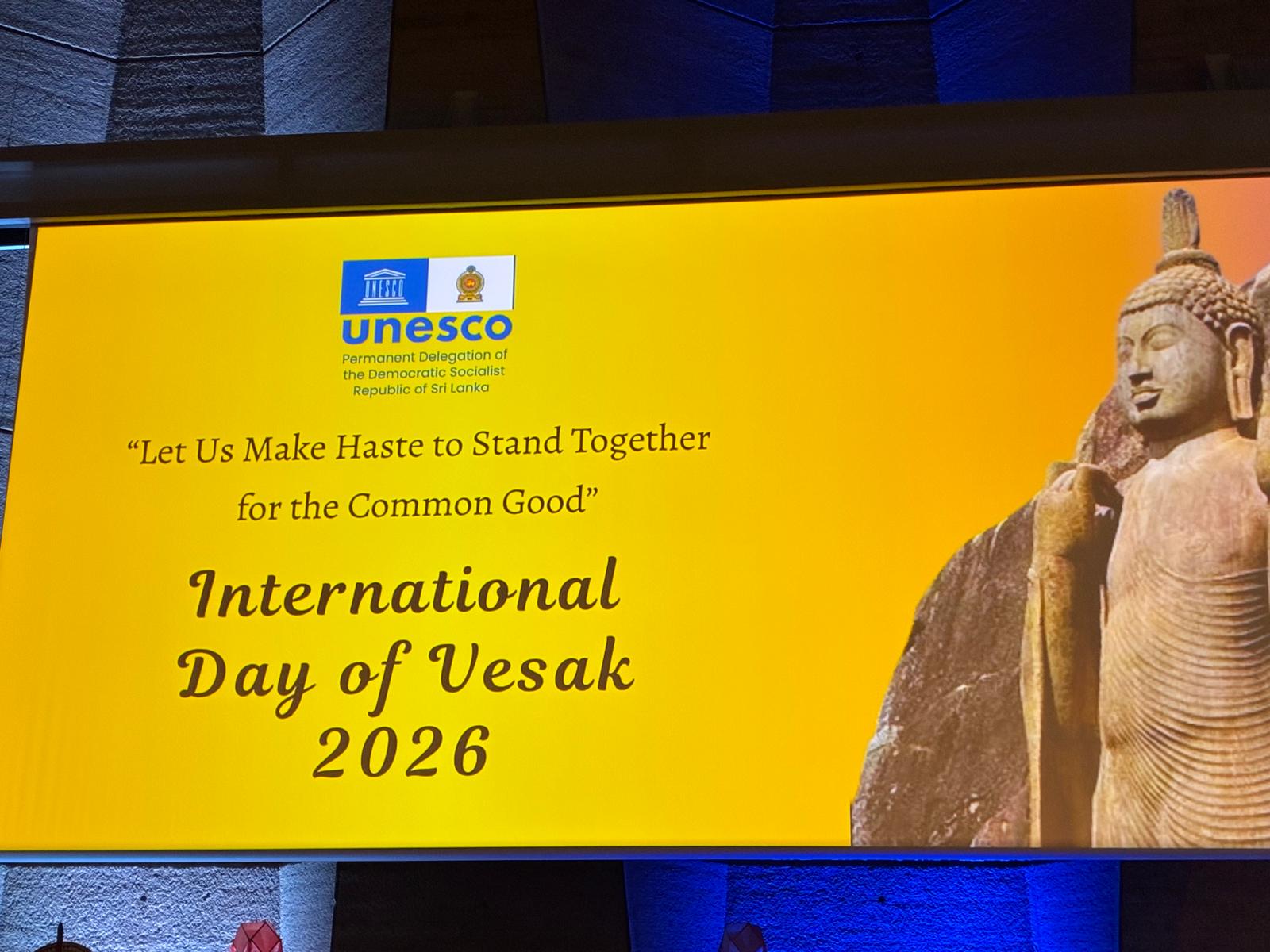 International Day of Vesak 2026