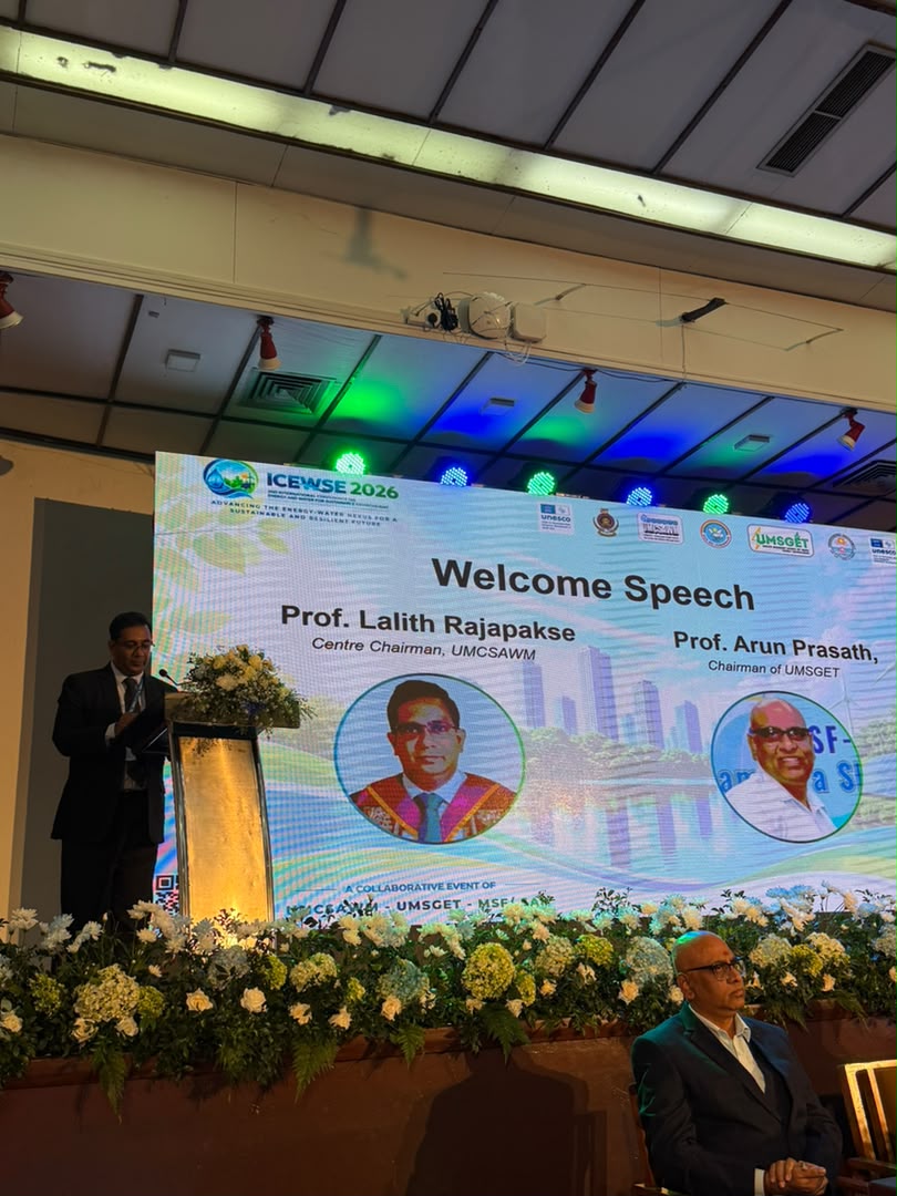 UMCSAWM Joins Hands with UMSGET for the First International Conference on Energy and Water for a Sustainable Environment