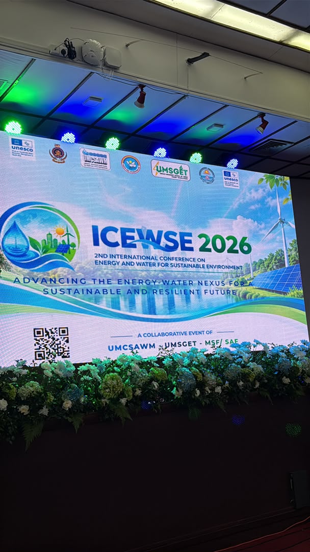 UMCSAWM Joins Hands with UMSGET for the First International Conference on Energy and Water for a Sustainable Environment