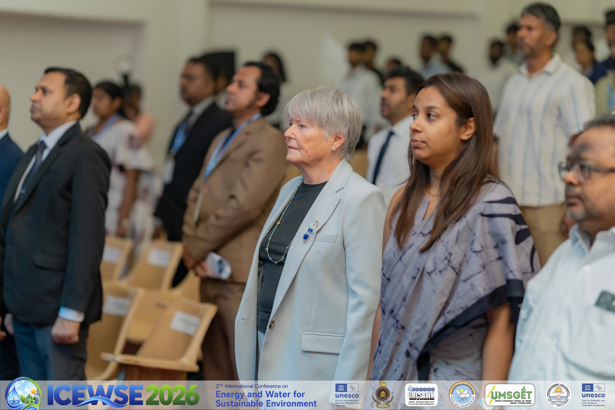 Madame France Marquet, SAF Representative to UNESCO, Engages with Pondicherry University Leadership and ICEWSE 2026 Participants